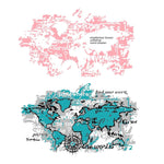 TraumWelt - We are ONE World - Wir sind EINE Welt, Plotter und Laser-Datei als SVG und DXF - Sewando