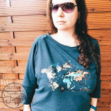 TraumWelt - We are ONE World - Wir sind EINE Welt, Plotter und Laser-Datei als SVG und DXF - Sewando