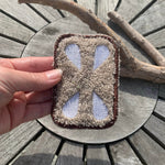 Abschminkpad Pfefferkuchen Lebkuchen Stickdatei ITH 10x10 cm Waschpad Weihnachten Pad Anleitung in deutscher Sprache - Sewando