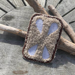 Abschminkpad Pfefferkuchen Lebkuchen Stickdatei ITH 10x10 cm Waschpad Weihnachten Pad Anleitung in deutscher Sprache - Sewando