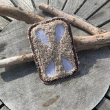 Abschminkpad Pfefferkuchen Lebkuchen Stickdatei ITH 10x10 cm Waschpad Weihnachten Pad Anleitung in deutscher Sprache - Sewando