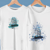 Plotterdatei TraumBoot - SchiffsTraum - cooles Supertrash 3 Farben Motiv Traum Traumdatei SVG und DXF PLOTT - Sewando