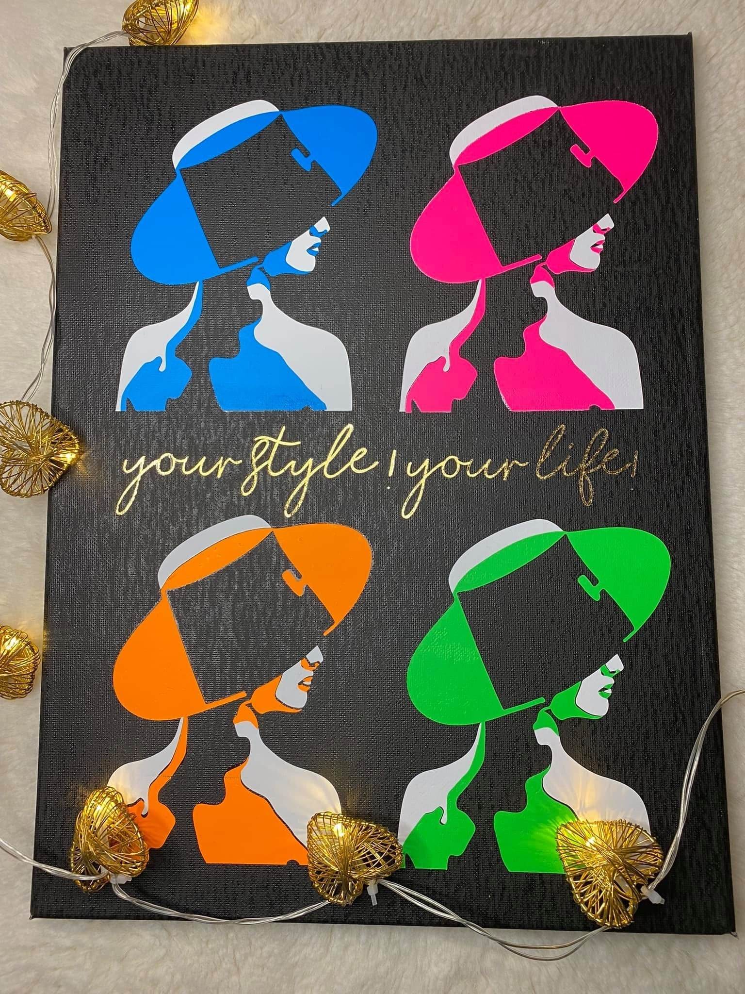 Plotterdatei WOMAN STYLE - Dein Style, dein Leben SVG und DXF - Sewando