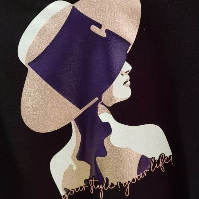 Plotterdatei WOMAN STYLE - Dein Style, dein Leben SVG und DXF - Sewando