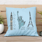 Plotterdatei PunkteLiebe LONDON 2- oder 1-farbig, 2 verschiedene Motive, Tower Bridge und Big Ben SVG und DXF - Sewando
