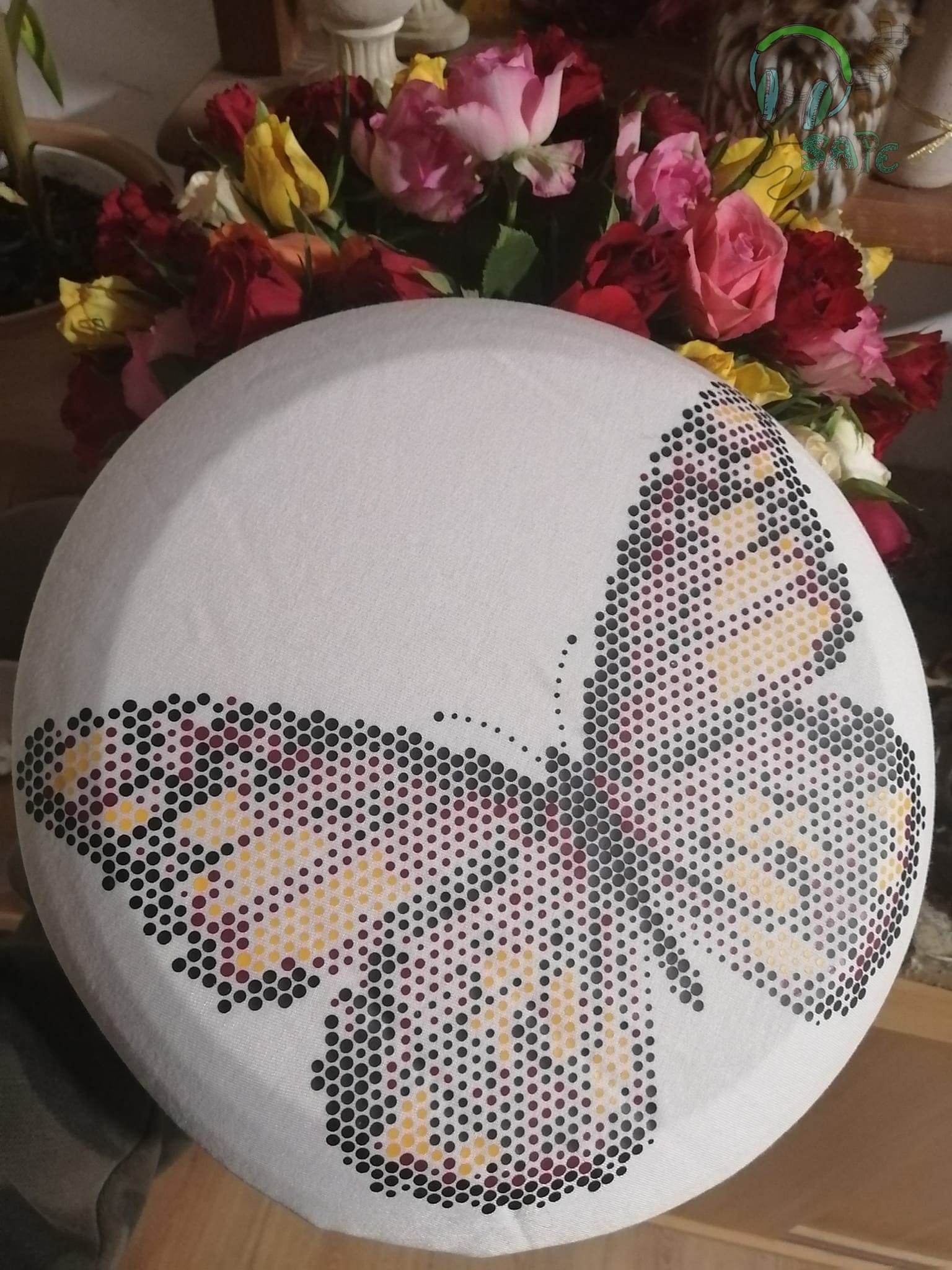 Plotterdatei Farbeffekt PunkteTraum Schmetterling SVG und DXF - Sewando