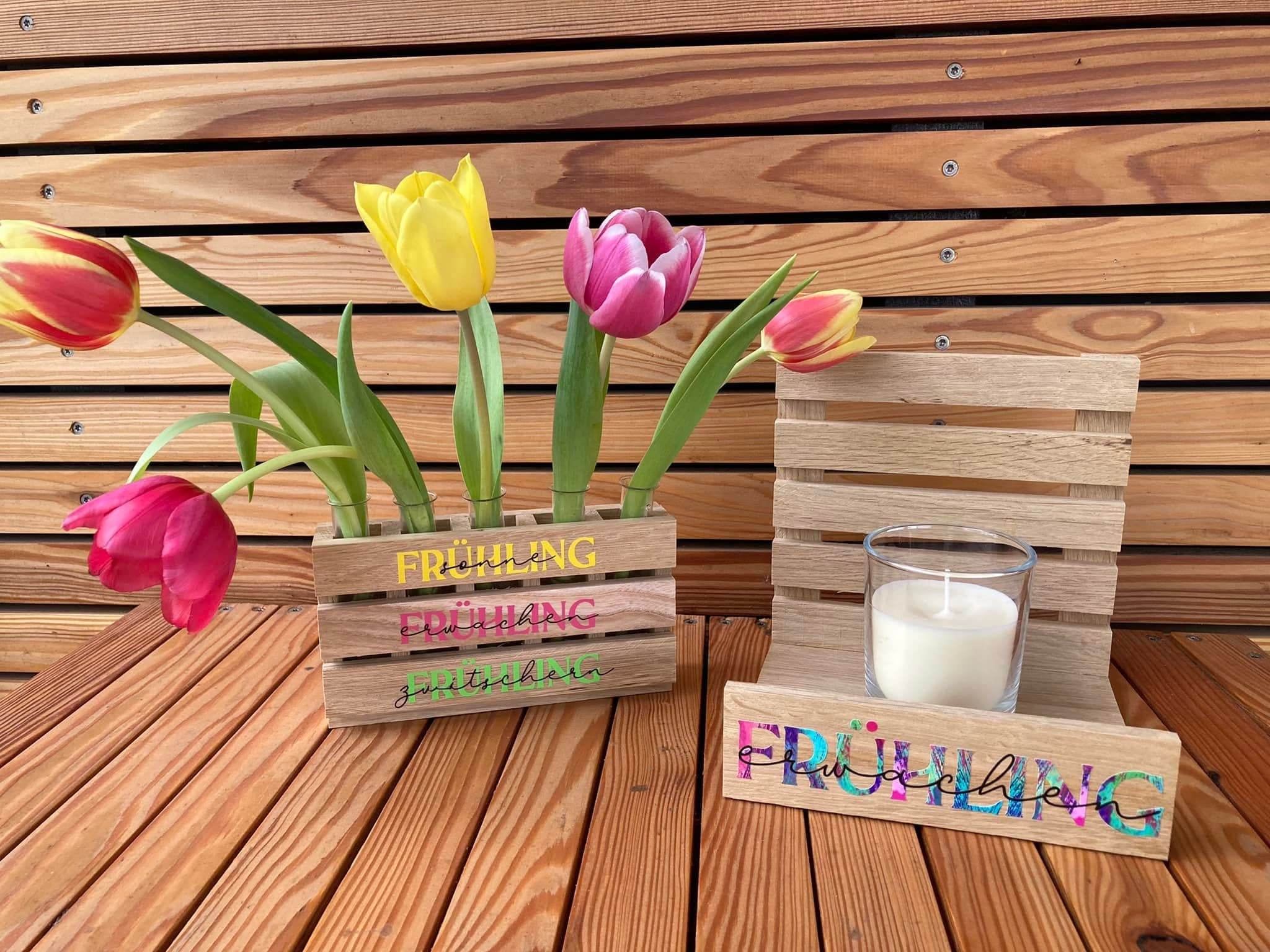 Plotterdatei FRÜHLING hoch 18 SVG und DXF PLOTT - Sewando