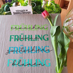 Plotterdatei FRÜHLING hoch 18 SVG und DXF PLOTT - Sewando