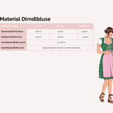 Dirndl mit Herzausschnitt inkl. Dirndlbluse Gr. 32-50 in 2 Cup Größen, Dirndl BELLA, PDF Schnittmuster