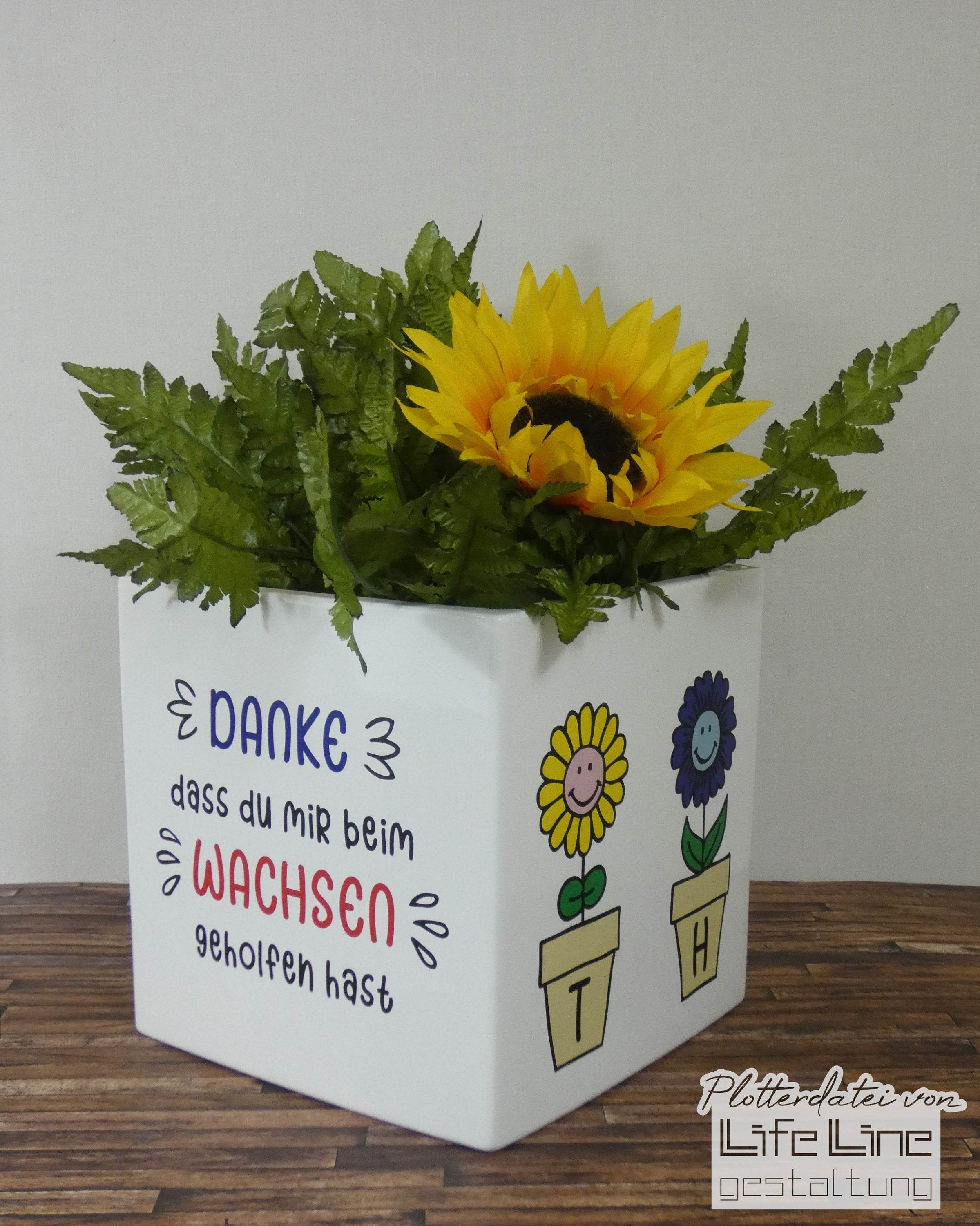 Plotterdatei BLUMENKINDER svg + dxf - Sewando