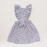 Schnittmuster-Tutorial, anfängerfreundliches Design, Sommerkleid-Kollektion, Baby- und Kleinkind-Mädchengrößen, elastischer Bund, gefüttertes Miederdetail, geraffter Rockstil, Vintage-inspirierter Look, leicht verständliche Anleitung, Fotoanleitung, komplett