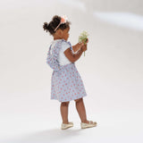 Ruffled Pinafore Dress Pattern Sewing Tutorial Beginner Friendly Design Children Pinafore Style Elastic Waist Construction Gathered Skirt Detail Multiple Sizes Available Baby Through Child Complete Instructions Photo Guide
