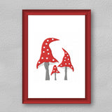 Stickdatei Pilz, Schriftzug Herbst, Fliegenpilz, Punkte, ab Rahmen 10x10 - Sewando