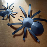 Plotterdatei SPINNENNETZ 3D-Spinne + Mandala svg + dxf - Sewando
