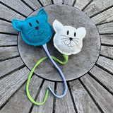 Katze Stickdatei ITH 10x10 Katzenspielzeug Haustierbedarf Baldrian Katzenminze Tierspielzeug
