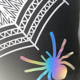 Plotterdatei SPINNENNETZ 3D-Spinne + Mandala svg + dxf - Sewando