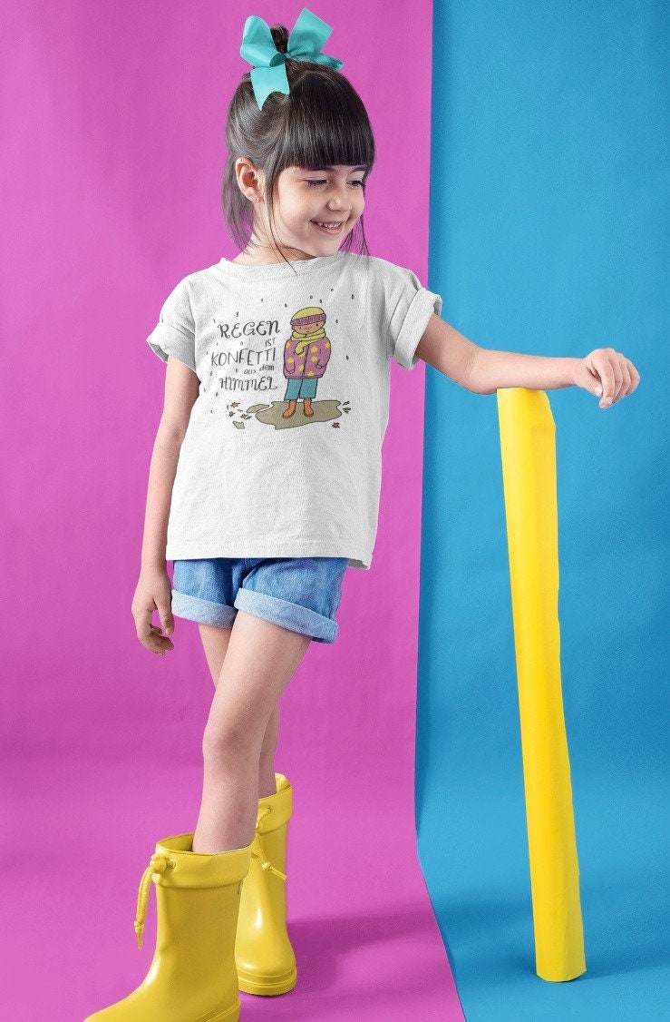 Sublimation Digistamp Platsch süße Mädchen / Junge mit und ohne Aufmunterungsspruch - Sewando