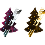 Stickdatei Bestecktasche Rahmen 13 cm x 18 cm, Weihnachten, Tannenbaum, Baum - Sewando