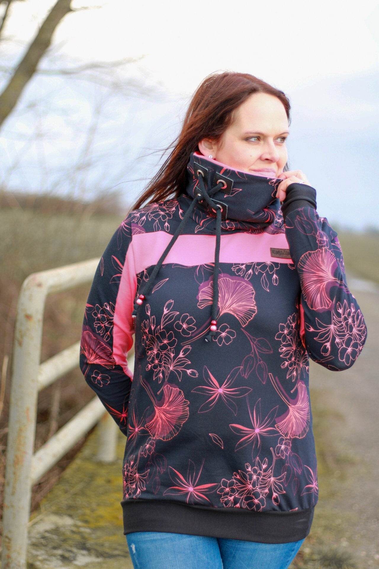 PDF-Schnittmuster Pullover Zora Gr. 32-54 mit 3 Längen: Cropped, Kurz, Lang - Sewando