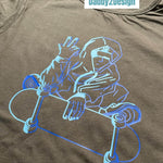 Plotterdatei Skate Cool / Skater / 3 Versionen inkl. easy Version SVG und DXF - Sewando