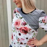 PDF-Schnittmuster Pullover Tabby Gr. 32-50 mit einzigartiger Teilung - Sewando