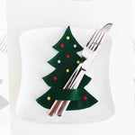 Stickdatei Bestecktasche Rahmen 13 cm x 18 cm, Weihnachten, Tannenbaum, Baum - Sewando