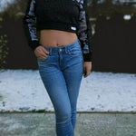 PDF-Schnittmuster Pullover Zora Gr. 32-54 mit 3 Längen: Cropped, Kurz, Lang - Sewando
