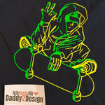 Plotterdatei Skate Cool / Skater / 3 Versionen inkl. easy Version SVG und DXF - Sewando