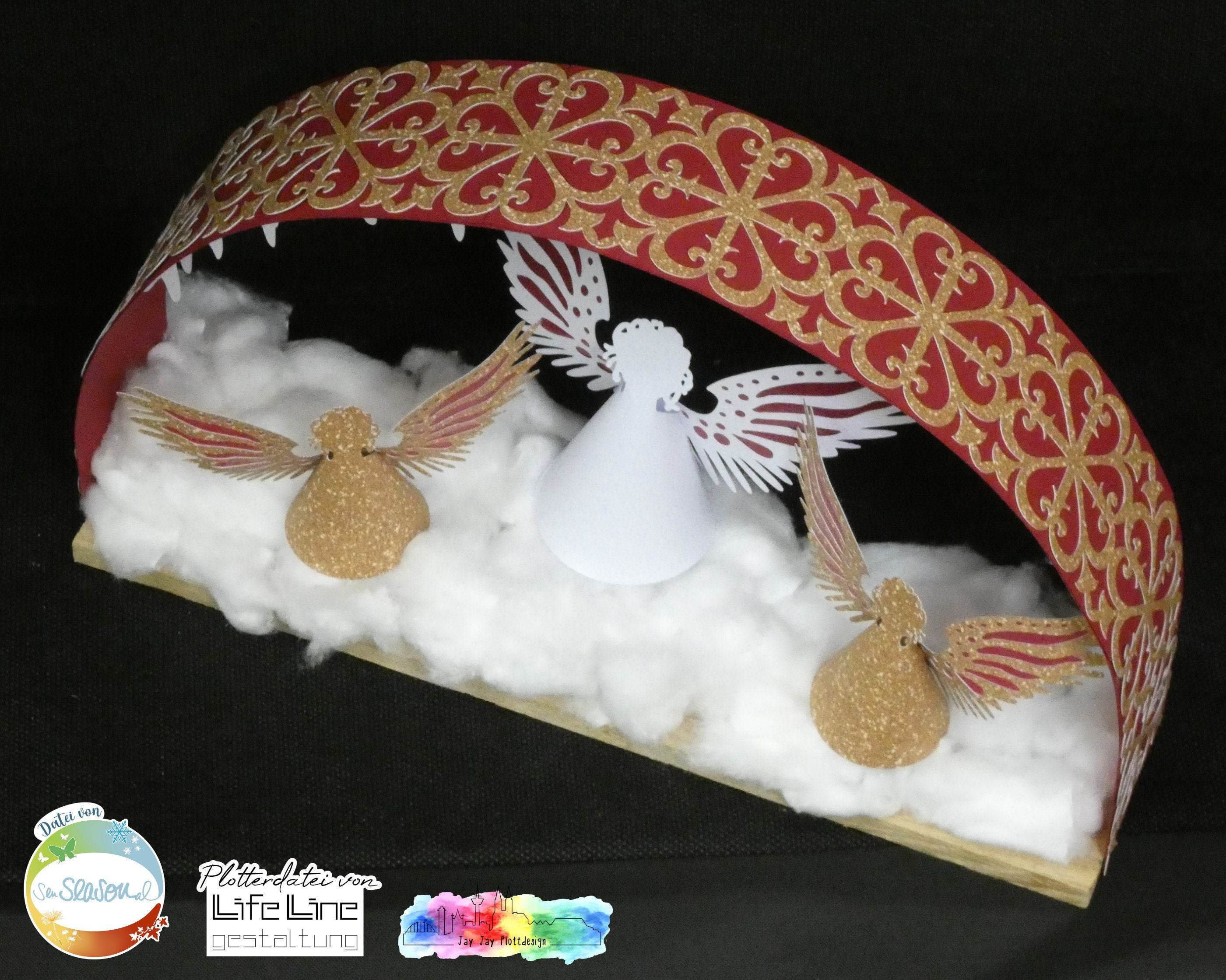 Plotterdateien-Bundle SCHWIBBOGEN svg + dxf - Sewando