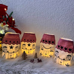 Stickdatei Weihnachten Lichthaus Set 767 - Sewando