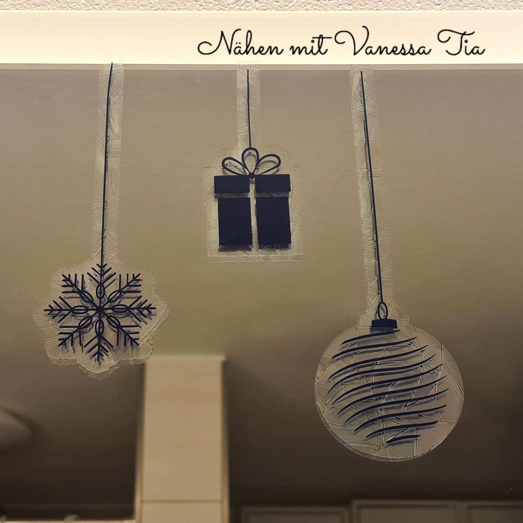 Weihnachtsaufhänger | Fensterdeko Plotterdatei - Sewando