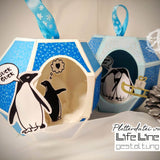 Plotterdatei PINGUINE svg + dxf - Sewando