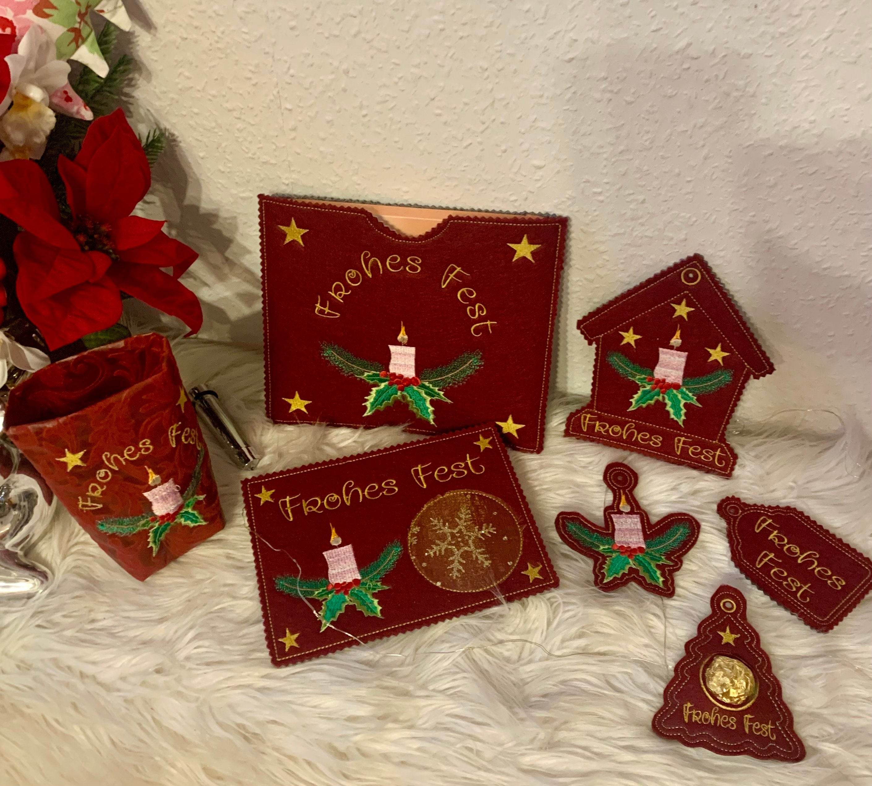 Stickdatei Weihnachten XXL Geschenkset Set 775 - Sewando