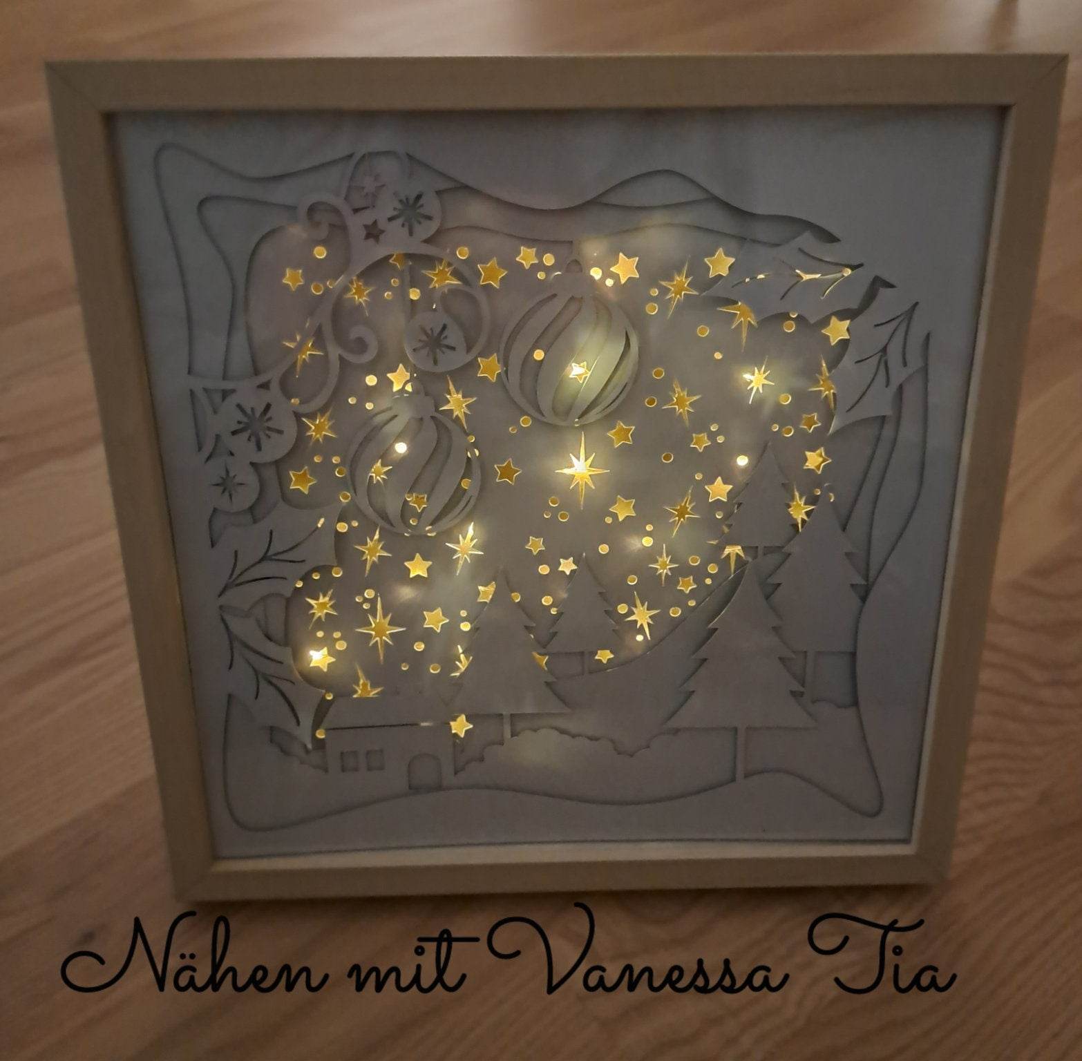 Fensterblick Schattenbox - Plotterdatei - Sewando