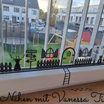 Wichtelhaus | Wandtattoo Plotterdatei - Sewando