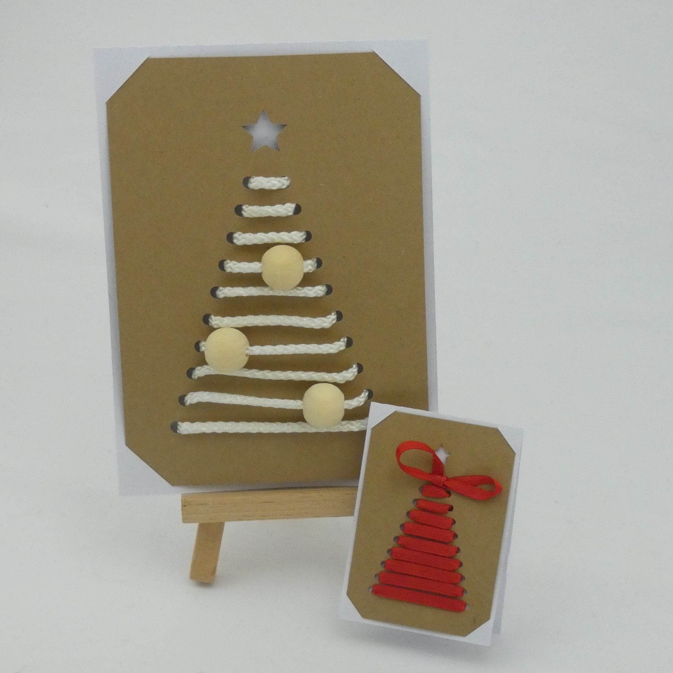 Plotterdatei WEIHNACHTSKARTE TANNENBAUM svg + dxf - Sewando