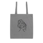 Stickdatei Frau, 10x10 und 13x18, Kopf, Dutt, Haare - Sewando
