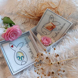 Stickdatei Ostern Geschenkbox, Geschenkkarte, Osterhase, Rahmen 13x18, deutsch, englisch - Sewando
