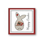 Stickdatei Ostern Geschenkbox, Geschenkkarte, Osterhase, Rahmen 13x18, deutsch, englisch - Sewando