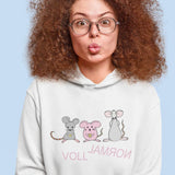 MÄUSE 3 coole Typen Plotterdatei / Für Trio oder Solo, Sprüche, Motiv, als SVG und DXF - Sewando