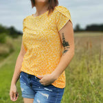 PDF Schnittmuster für Shirt Finja Größen 34-50 | Tulpenärmel & Stilvoll - Sewando