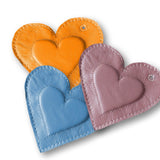 Stickdatei Anhänger Herz 3D - Rahmen ab 10 cm x 10 cm, Schlüsselanhänger, Taschenanhänger - Sewando