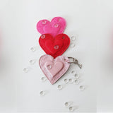 Stickdatei Anhänger Herz 3D - Rahmen ab 10 cm x 10 cm, Schlüsselanhänger, Taschenanhänger - Sewando