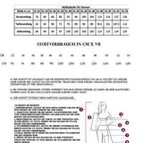 PDF Schnittmuster für Shirt Finja Größen 34-50 | Tulpenärmel & Stilvoll - Sewando
