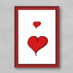 Stickdatei Herzchen, vier Größen, Valentinstag, Liebe, Love - Sewando