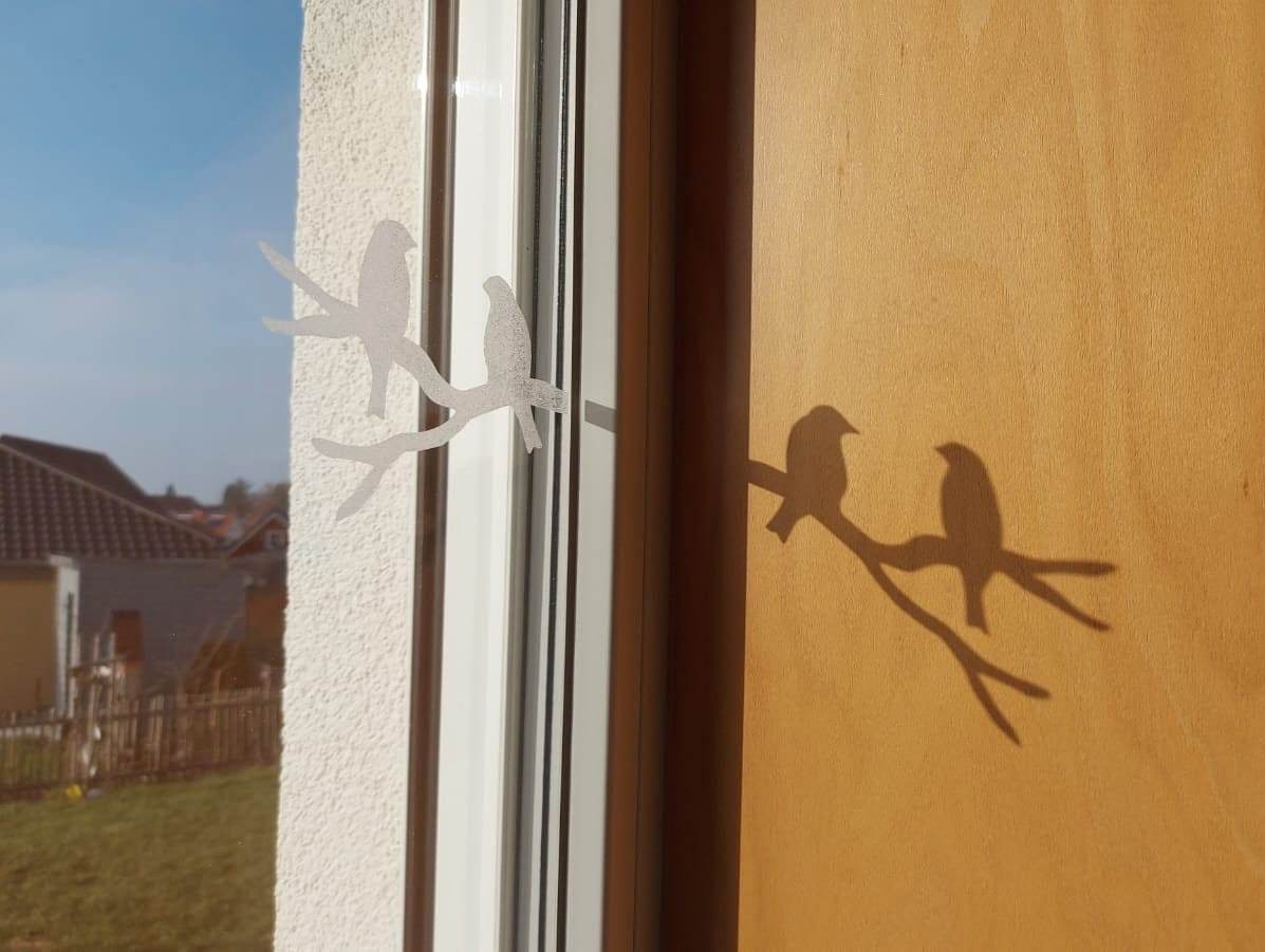 Plotterdatei VÖGEL svg + dxf - Sewando