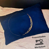 MOON / mit norwegischen und deutschem Poem, Plotter und Laser-Datei als SVG und DXF - Sewando