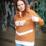 PDF-Schnittmuster Hoodie Mrs. Jona – Gr. 32-54 | mit hohem Kapuzensteg - Sewando