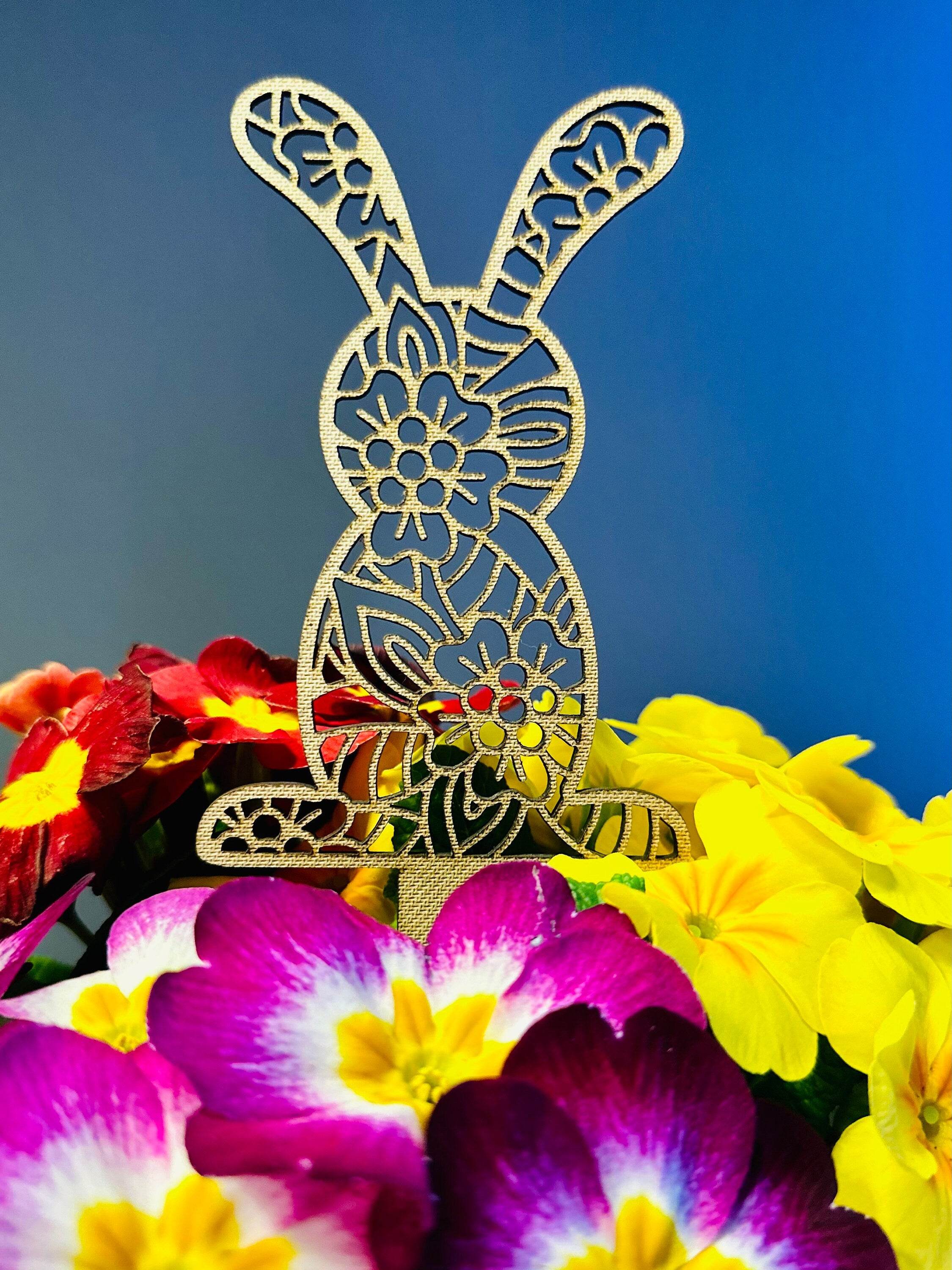 Plotterdatei HASENMANDALA svg + dxf - Sewando