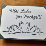 Plotterdateien-Bundle SCHWÄNE + SCHWÄNE STRASS svg + dxf - Sewando